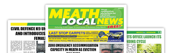 Meath News website adspace advertisement